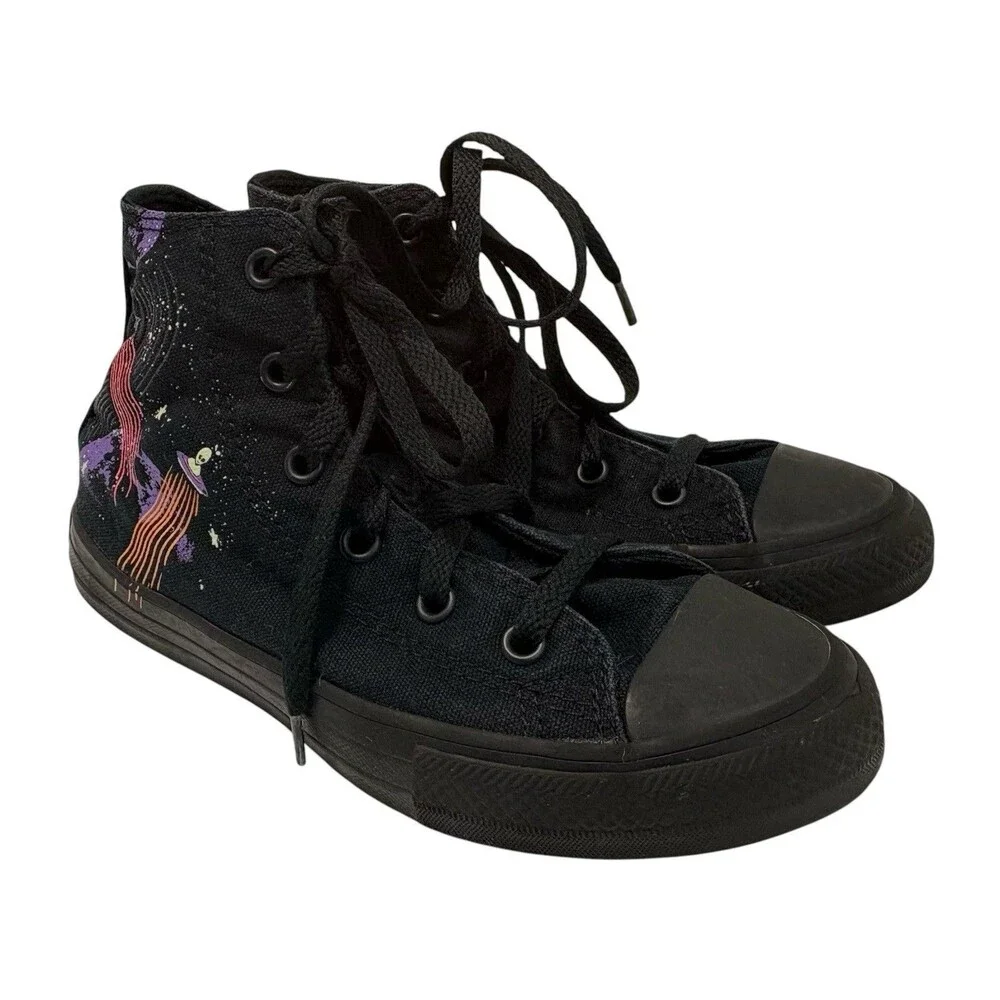 Converse All Star Chuck Taylor : Alien / UFO GITD Unisex Kids US Size 1 Roswell